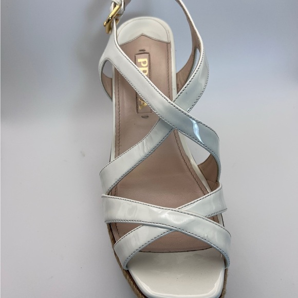 Prada Patent Wedge 38.5 - Picture 8 of 16